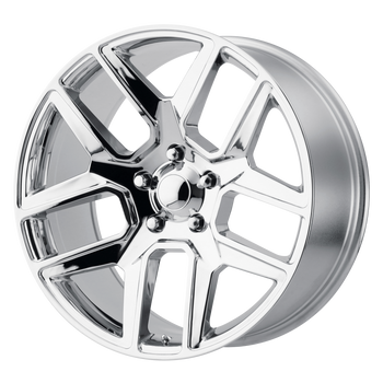 22x10 5x139.7 OE Creations Replica Wheels PR192 Chrome 25 offset 78.1 hub