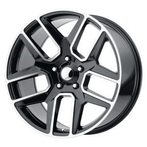 22x10 6x139.7 OE Creations Replica Wheels PR192 Gloss Black 25 offset 78.1 hub