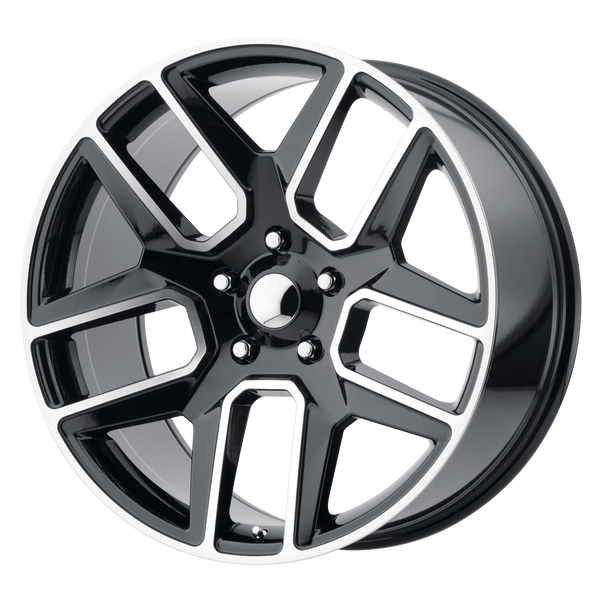 22x10 6x139.7 OE Creations Replica Wheels PR192 Gloss Black 25 offset 78.1 hub