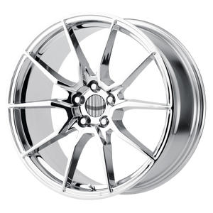 18x9 5x114.3 OE Creations Replica Wheels PR193 Chrome 30 offset 70.6 hub