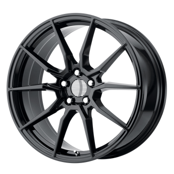 18x9 5x114.3 OE Creations Replica Wheels PR193 Gloss Black 30 offset 70.6 hub