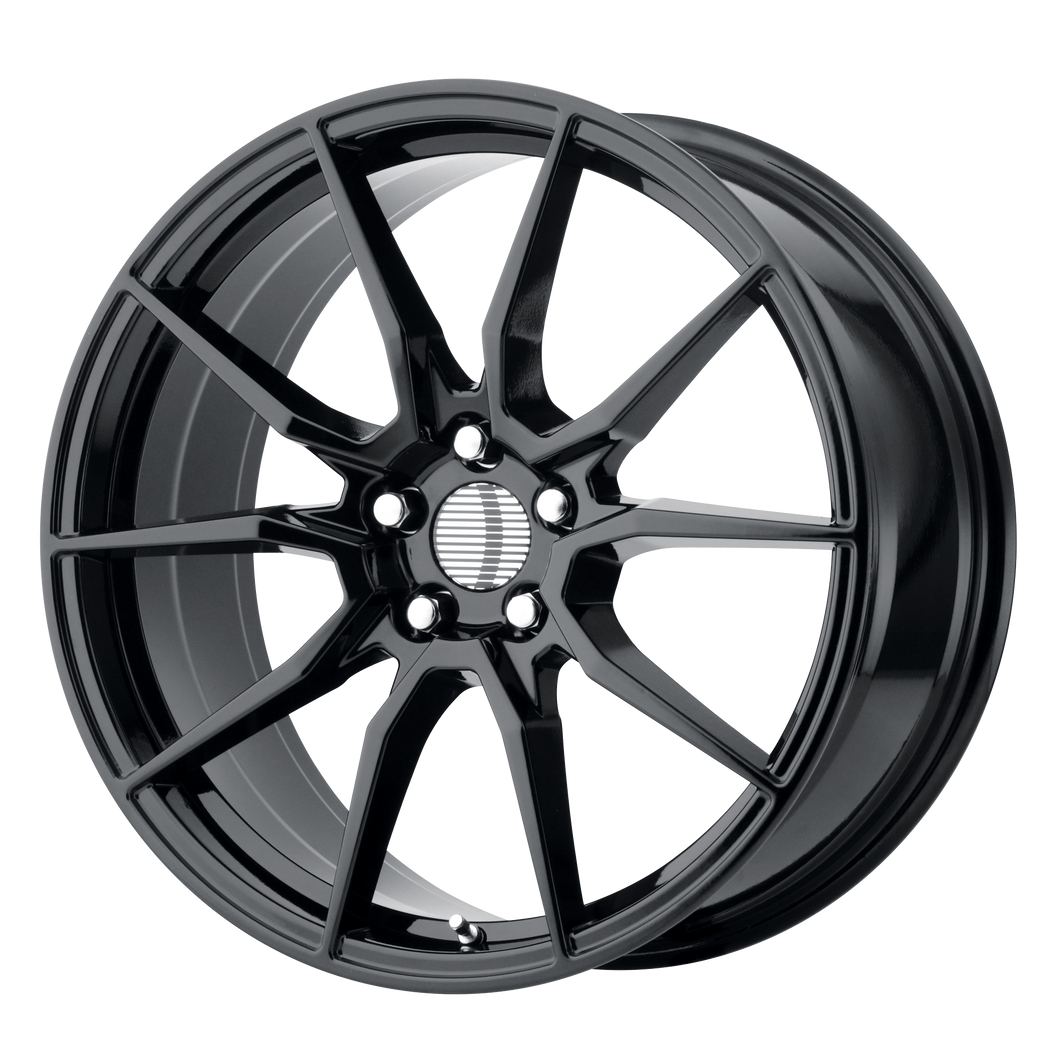 18x9 5x114.3 OE Creations Replica Wheels PR193 Gloss Black 30 offset 70.6 hub