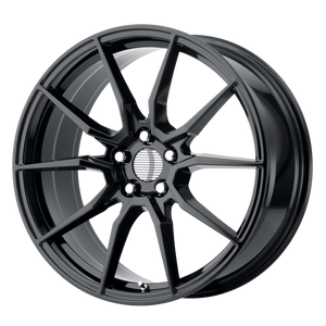 20x10 5x114.3 OE Creations Replica Wheels PR193 Gloss Black 40 offset 70.6 hub