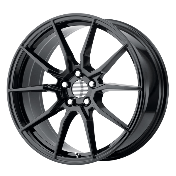 20x10 5x114.3 OE Creations Replica Wheels PR193 Gloss Black 40 offset 70.6 hub