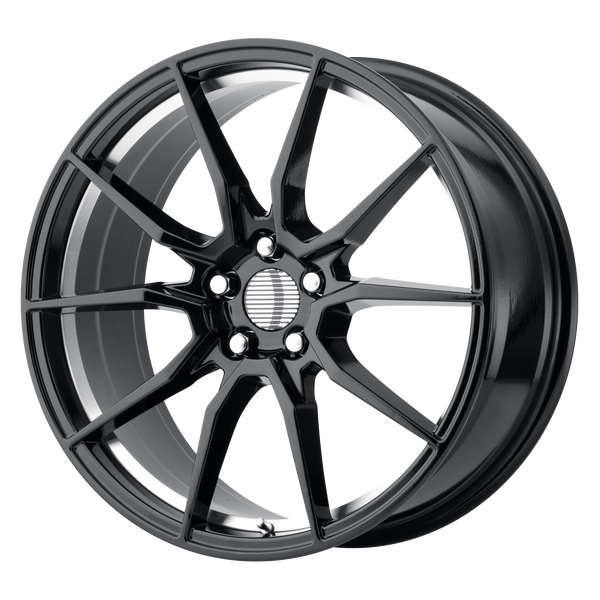 20x10 5x114.3 OE Creations Replica Wheels PR193 Gloss Black Machined 40 offset 70.6 hub