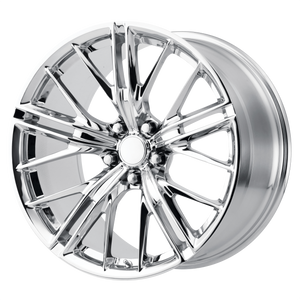 20x10 5x120 OE Creations Replica Wheels PR194 Chrome 35 offset 67.06 hub