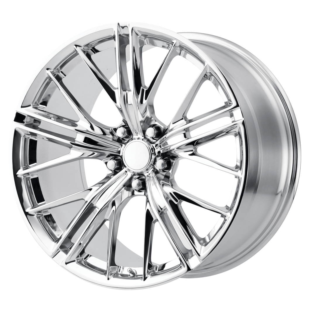 20x10 5x120 OE Creations Replica Wheels PR194 Chrome 35 offset 67.06 hub