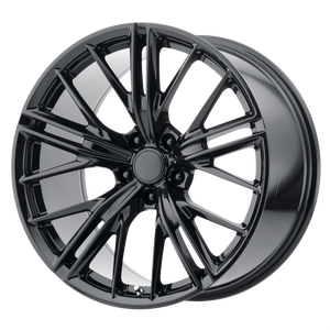 20x9 5x120 OE Creations Replica Wheels PR194 Gloss Black 30 offset 67.06 hub