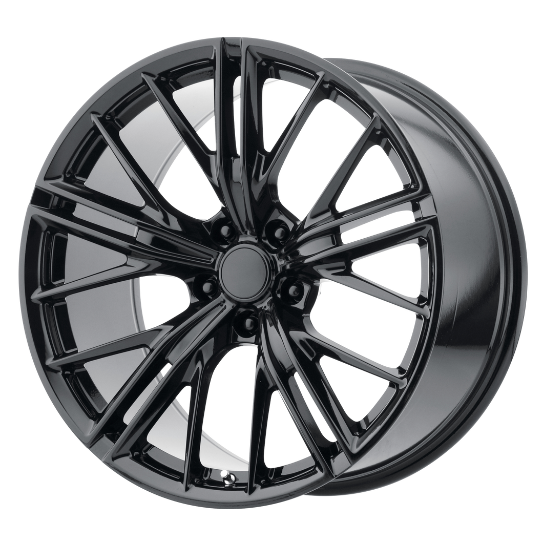 20x9 5x120 OE Creations Replica Wheels PR194 Gloss Black 30 offset 67.06 hub