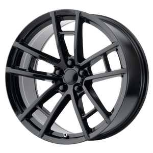 20x9 5x115 OE Creations Replica Wheels PR195 Gloss Black 20 offset 71.5 hub