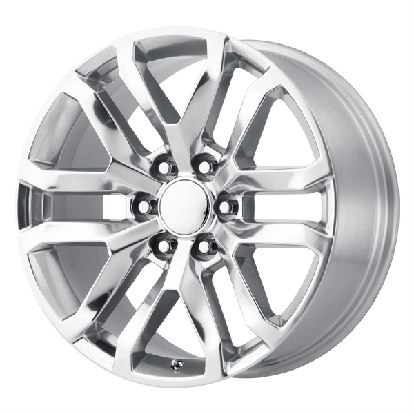 20x9 6x139.7 OE Creations Replica Wheels PR196 Chrome 24 offset 78.1 hub