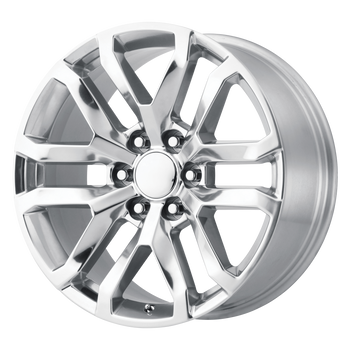 20x9 6x139.7 OE Creations Replica Wheels PR196 Chrome 24 offset 78.1 hub