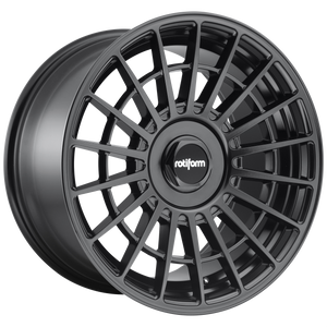 20x8.5 5x114.3/5x120 Rotiform Wheels R142 LAS-R Matte Black 35 offset 72.56 hub