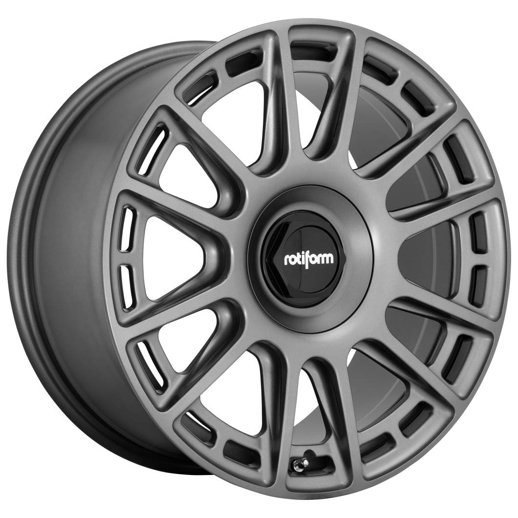 20x9 5x108/5x114.3 Rotiform Wheels R158 OZR Matte Anthracite 38 offset 72.56 hub