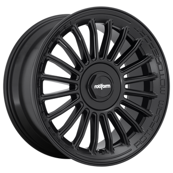 19x8.5 5x100/5x112 Rotiform Wheels R161 BUC-M Matte Black 45 offset 66.6 hub