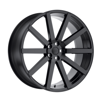 22x10 5x120 RedBourne Wheels Kensington Gloss Black 35 offset 72.56 hub