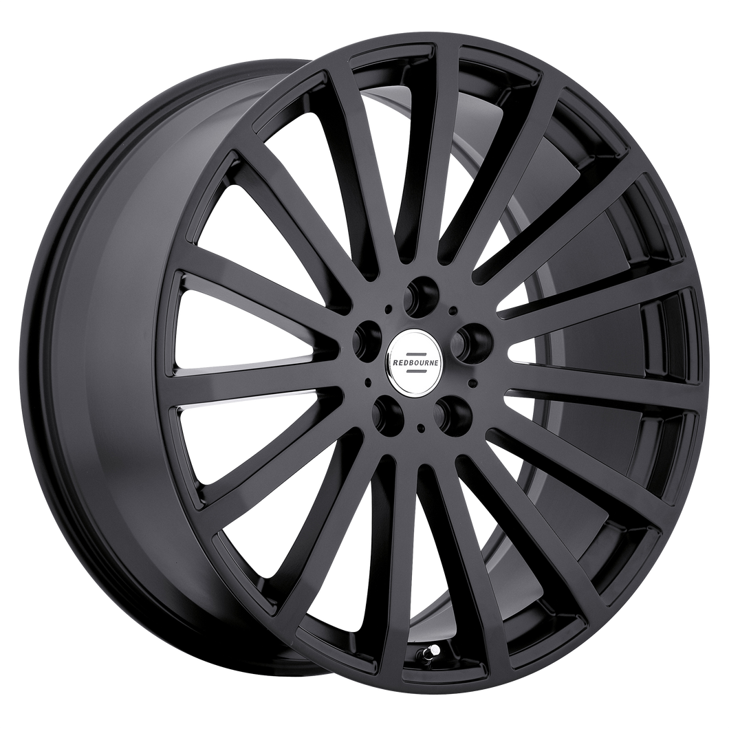 22x9.5 5x120 RedBourne Wheels Dominus Matte Black 32 offset 72.56 hub