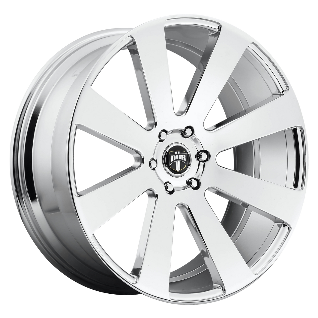 24x10 6x139.7 DUB Wheels S131 8-Ball Chrome Plated 20 offset 78.1 hub