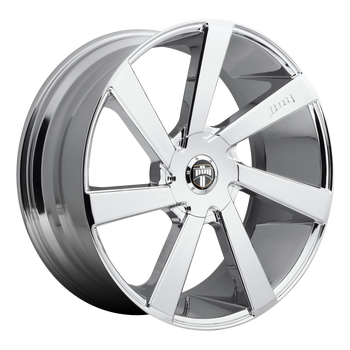 20x8.5  DUB Wheels S132 Directa Chrome Plated 34 offset 72.56 hub