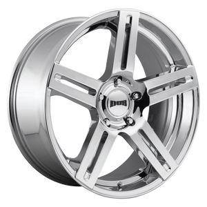 24x10 6x139.7 DUB Wheels S249 Roc Chrome Plated 30 offset 106.1 hub