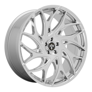 24x10 6x139.7 DUB Wheels S258 G.O.A.T. Chrome 25 offset 106.1 hub