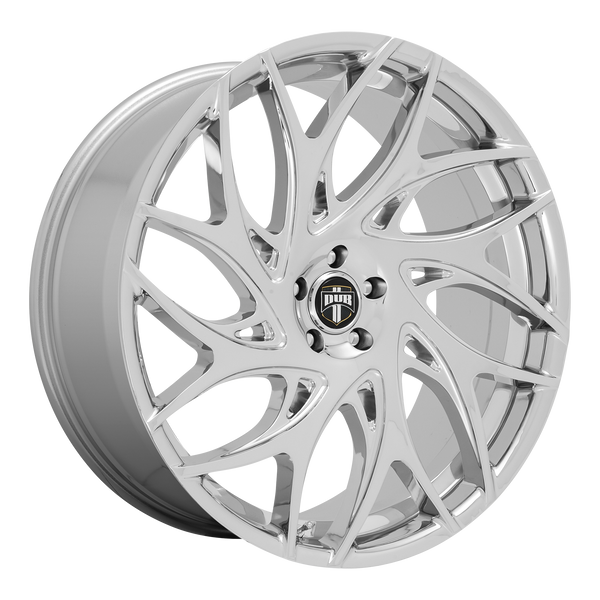 22x9 5x127 DUB Wheels S258 G.O.A.T. Chrome 35 offset 71.6 hub