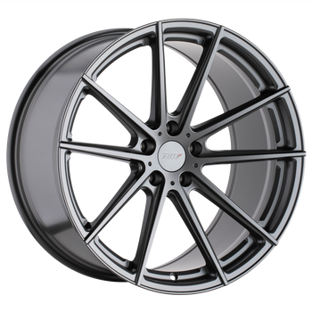 18x8 5x108 TSW Wheels Bathurst Gloss Gunmetal 40 offset 72.1 hub