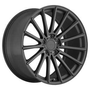 18x9.5 5x112 TSW Wheels Chicane Matte Gunmetal 35 offset 72.1 hub