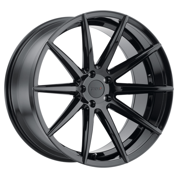 19x8.5 5x112 TSW Wheels Clypse Gloss Black 32 offset 66.56 hub