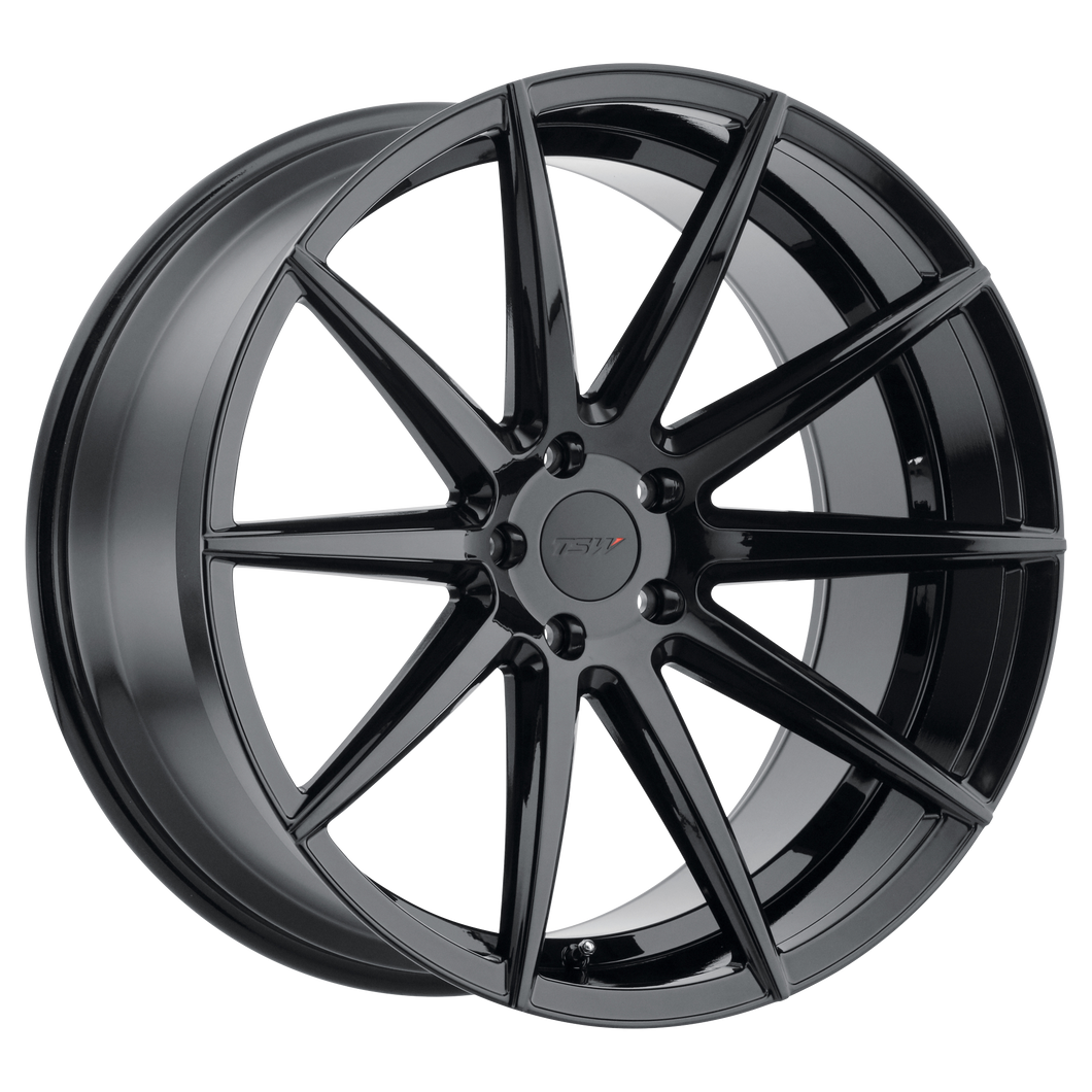 19x8.5 5x112 TSW Wheels Clypse Gloss Black 32 offset 66.56 hub