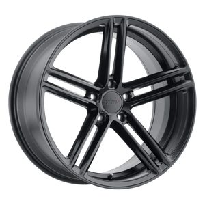 17x8 5x108 TSW Wheels Chapelle Matte Black 40 offset 72.1 hub