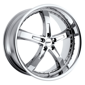 18x8 5x112 TSW Wheels Jarama Chrome 32 offset 72.1 hub