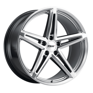 19x8.5 5x112 TSW Wheels Molteno Hyper Silver 32 offset 66.56 hub