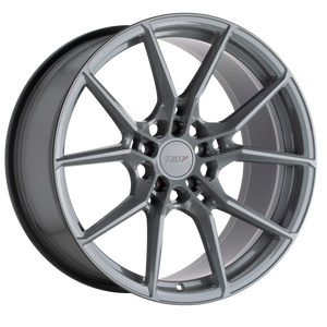 19x8.5 5x112 TSW Wheels Neptune Battleship Gray 43 offset 66.56 hub