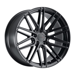 19x8.5 5x112 TSW Wheels Pescara Gloss Black 42 offset 66.56 hub