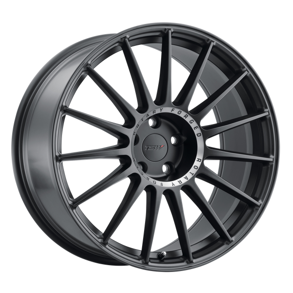 19x8.5 5x112 TSW Wheels Paddock Semi Gloss Black With Machined Tinted Ring 32 offset 66.56 hub