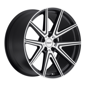 18x9.5 5x114.3 TSW Wheels Rouge Gunmetal With Mirror Cut Face 20 offset 76.1 hub