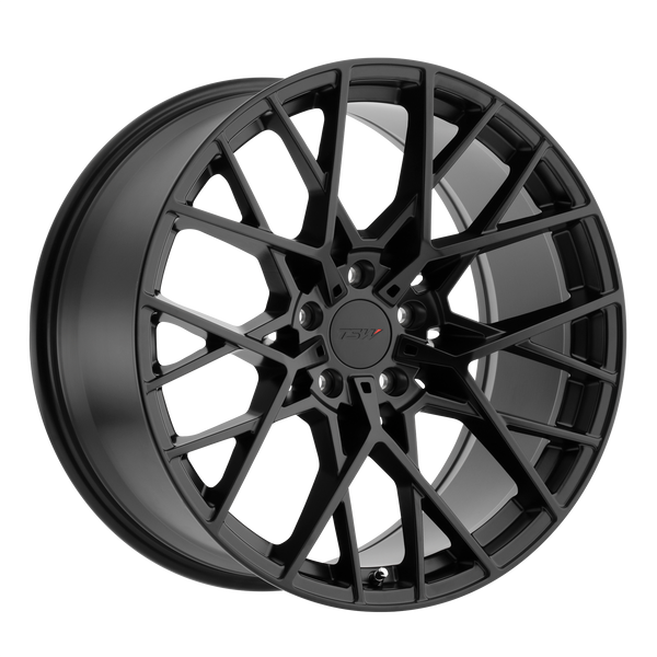 17x8 5x100 TSW Wheels Sebring Matte Black 35 offset 72.1 hub