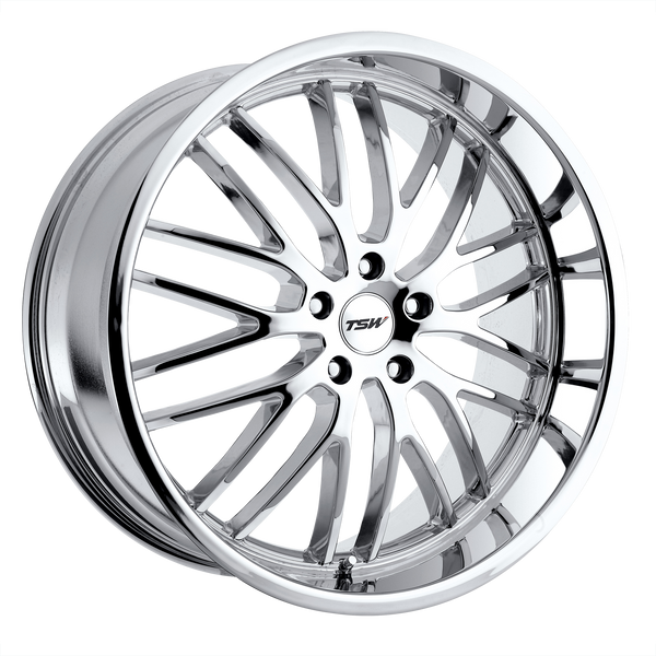 17x8 5x114.3 TSW Wheels Snetterton Chrome 20 offset 76.1 hub