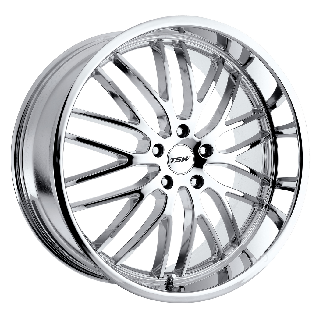 19x8 5x114.3 TSW Wheels Snetterton Chrome 20 offset 76.1 hub