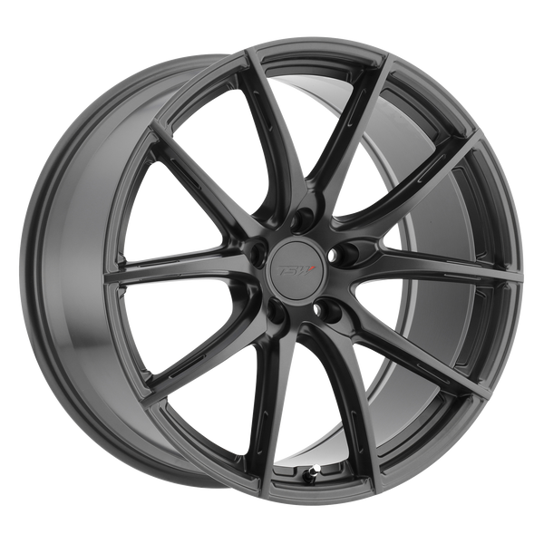 18x8.5 5x120 TSW Wheels Sprint Gloss Gunmetal 20 offset 76.1 hub