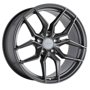 18x9.5 5x114.3 TSW Wheels Silvano Gloss Gunmetal 20 offset 76.1 hub