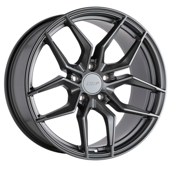 17x8 5x114.3 TSW Wheels Silvano Gloss Gunmetal 40 offset 76.1 hub