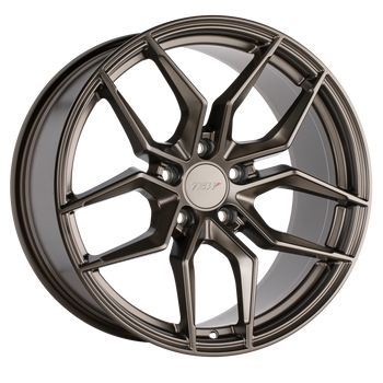 18x9.5 5x114.3 TSW Wheels Silvano Matte Bronze 40 offset 76.1 hub