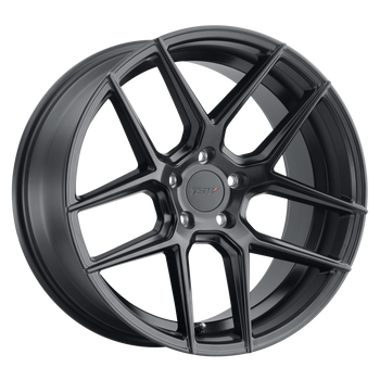 18x9.5 5x114.3 TSW Wheels Tabac Semi Gloss Black 20 offset 76.1 hub