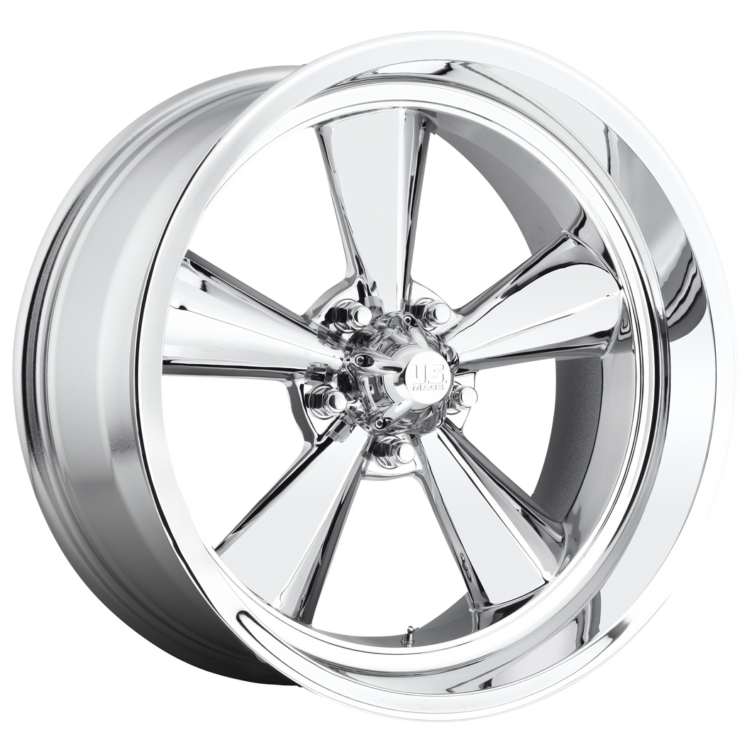 17x7 5x114.3 US Mag Wheels U104 Standard Chrome Plated 1 offset 72.56 hub