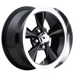 18x8 5x120.65 US Mag Wheels U107 Standard Gloss Black 1 offset 72.56 hub