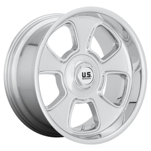 20x9.5 6x139.7 US Mag Wheels U126 Boulevard Chrome Plated 1 offset 91 hub