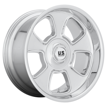 20x8 5x120.65/5x127 US Mag Wheels U126 Boulevard Chrome Plated 1 offset 78 hub