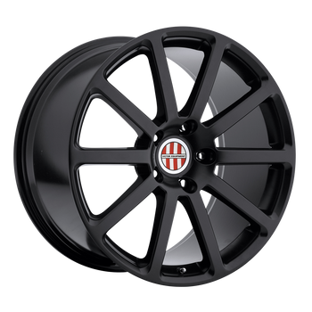 19x8 5x130 Victor Equipment Wheels Zehn Matte Black 45 offset 71.5 hub